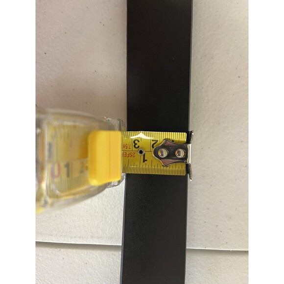 Women’s - Black  - Manmade Material-Fancy - Blinging Belt Buckle  Size   M/Large - Picture 5 of 5